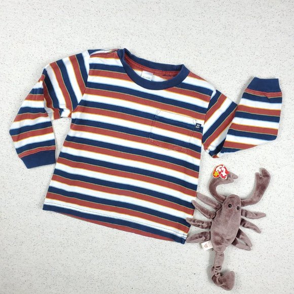 Y2k Old Navy Striped Shirt 4t - Picture 2 of 9